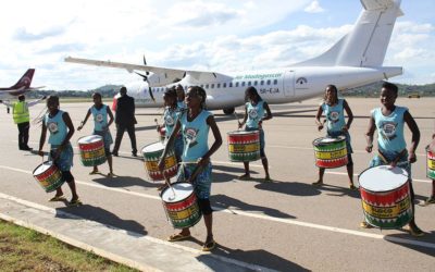 La Bloco Malagasy anime l’inauguration du nouvel avion d’Air Madagascar !