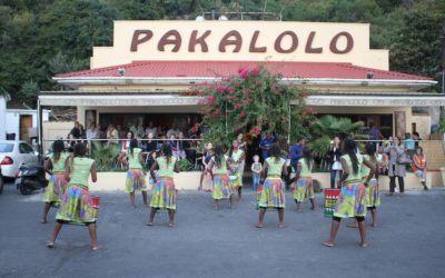 Prestation au restaurant Pakalolo à Capetown, à la veille du départ pour Grahamstown