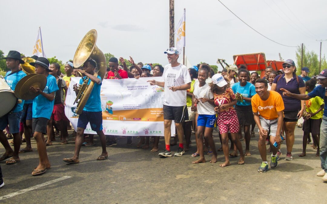 Une marche solidaire de 30km contre la précarité alimentaire.