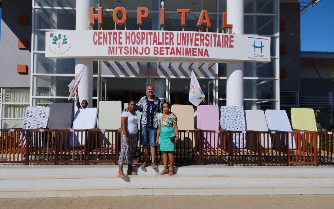 L’ONG Bel Avenir a fait des dons de berceaux à l’ensemble des  Centre Hospitalier Universitaire (CHU) et clinique de Tuléar.