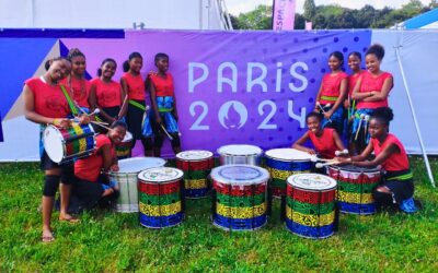 Le Volontariat de la Bloco Malagasy du Centre d’Accueil Socio-Educatif et Musical de Bel Avenir aux Jeux Olympiques de Paris 2024